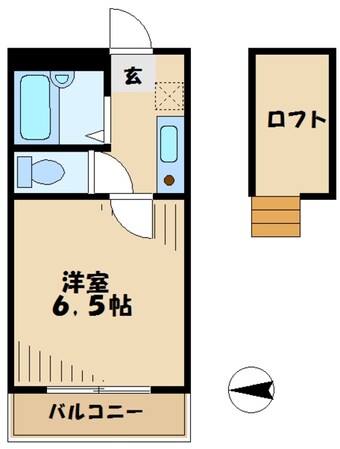 パレットワン百合ヶ丘の物件間取画像